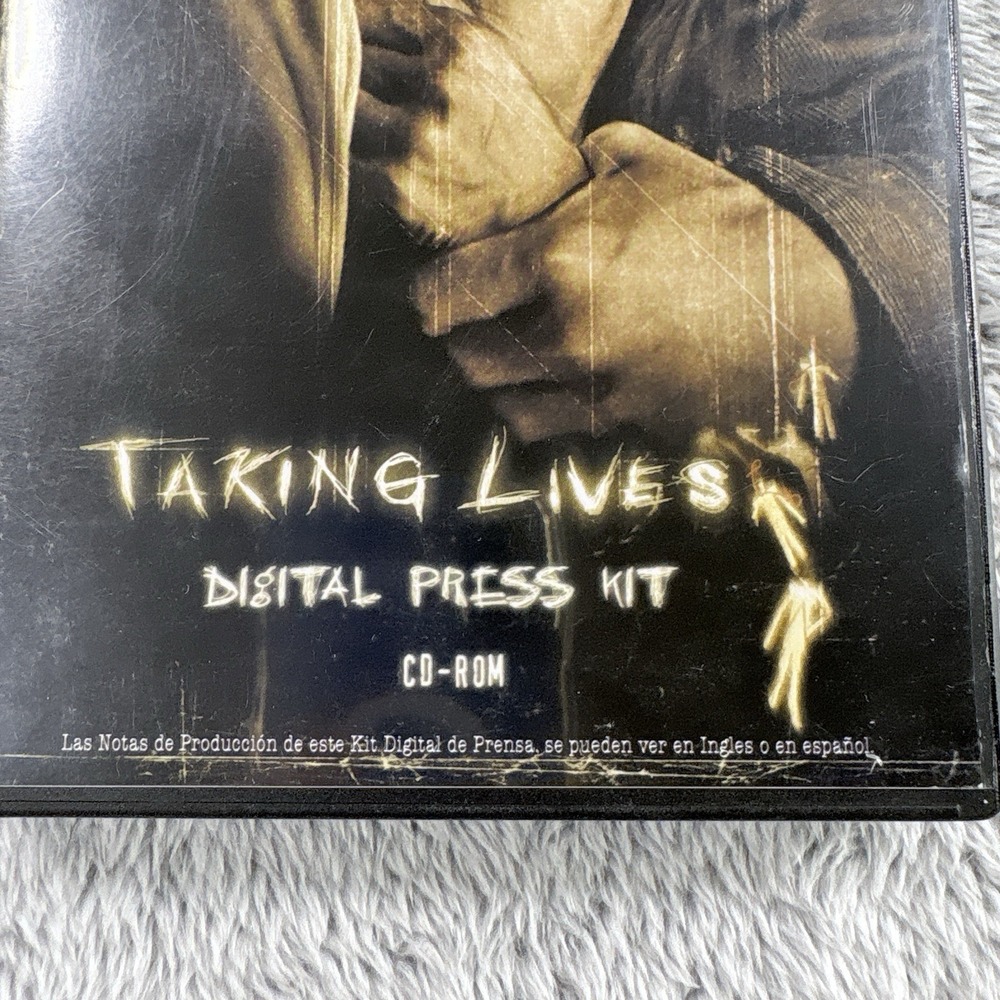 Taking Lives  & Shark Tales CD-Rom Digital Press Kit w/ Notes - Picture 2 of 7